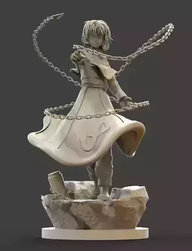 Kurapika - Hunter x Hunter 3D print model