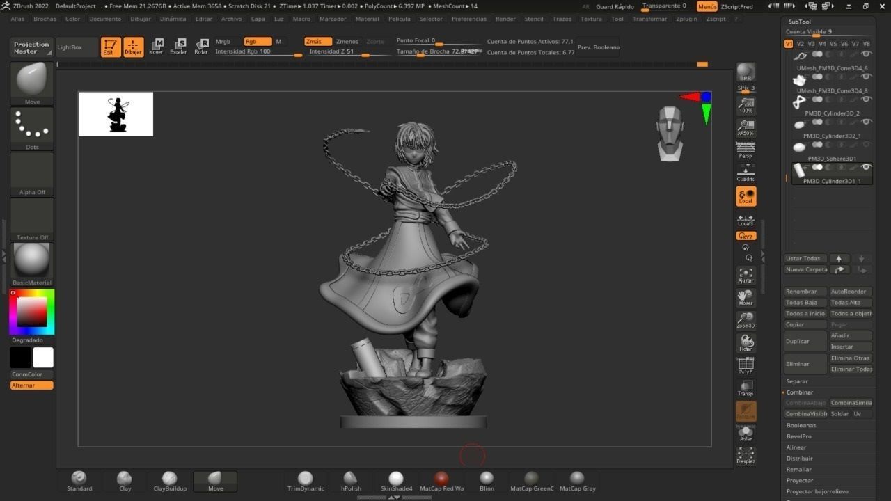 Kurapika - Hunter x Hunter 3D print model_7