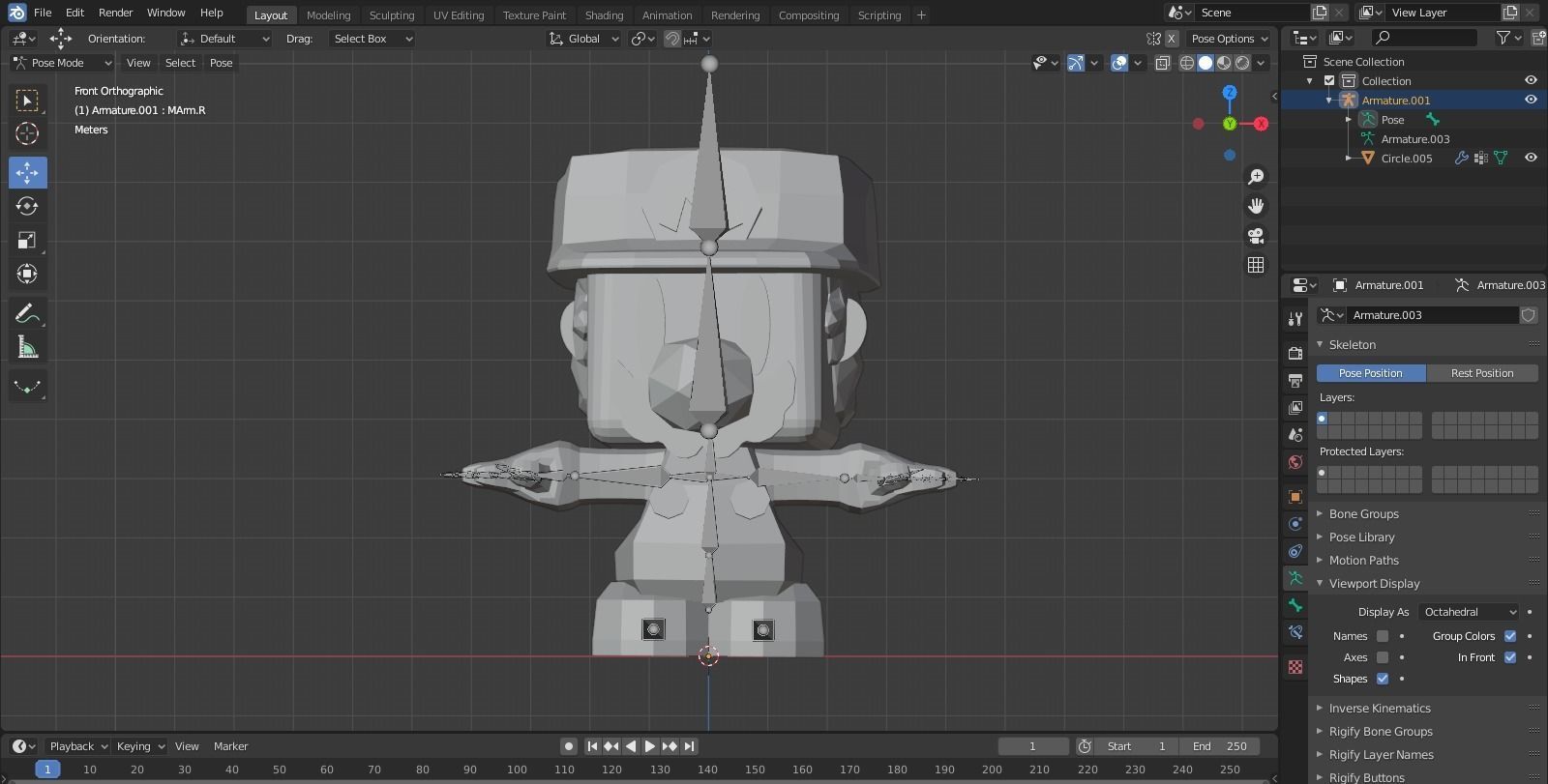  Paper Mario Customs Low-poly 3D model_1