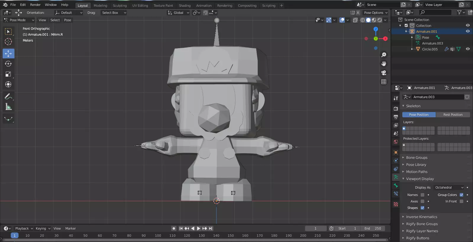  Paper Mario Customs Low-poly 3D model_0