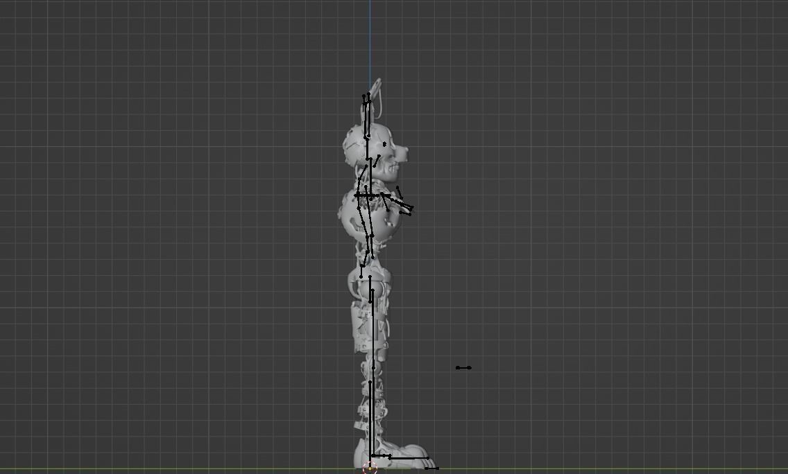 Burntrap - FNAF Security Breach Low-poly 3D model_5