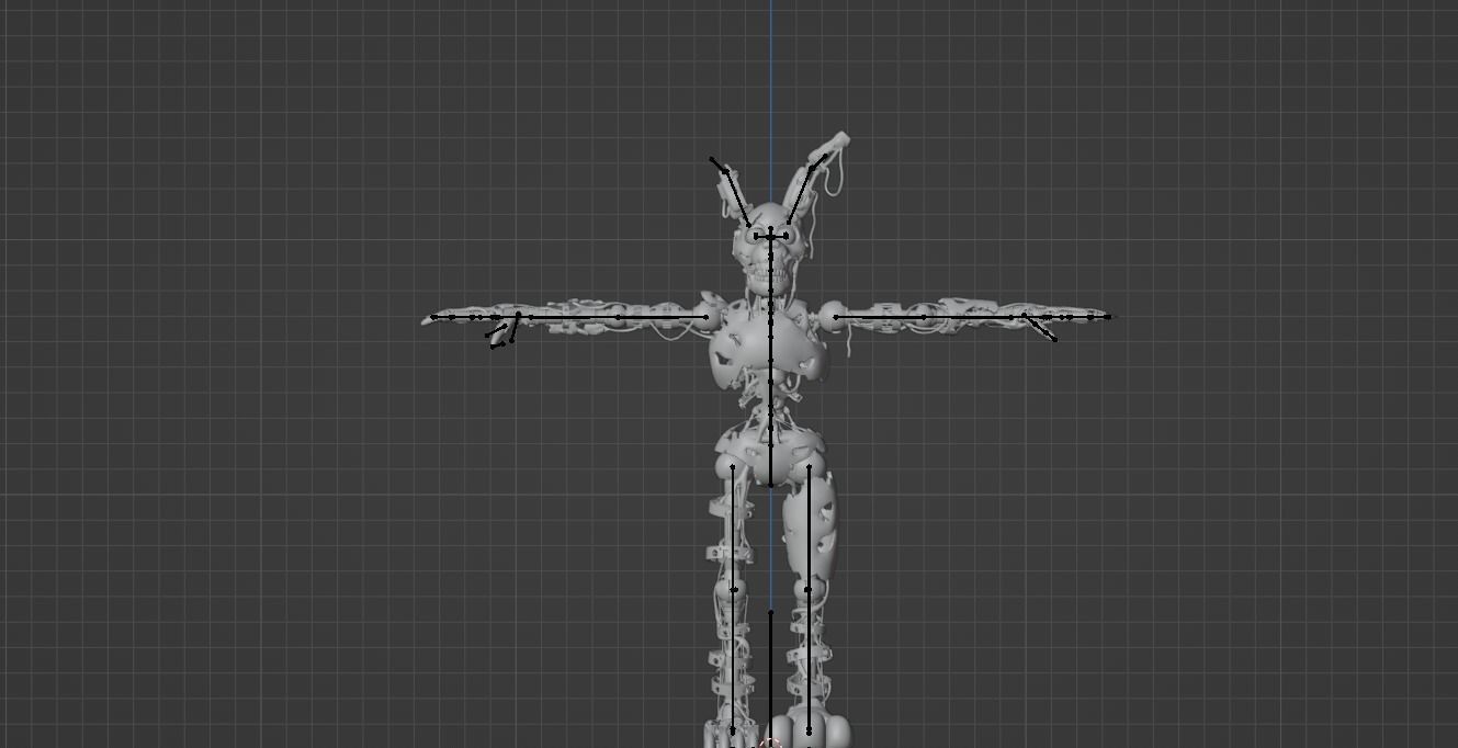 Burntrap - FNAF Security Breach Low-poly 3D model_2