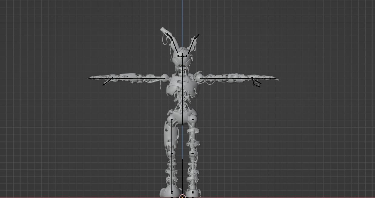 Burntrap - FNAF Security Breach Low-poly 3D model_4