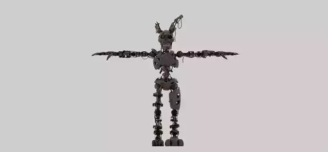 Burntrap - FNAF Security Breach Low-poly 3D model