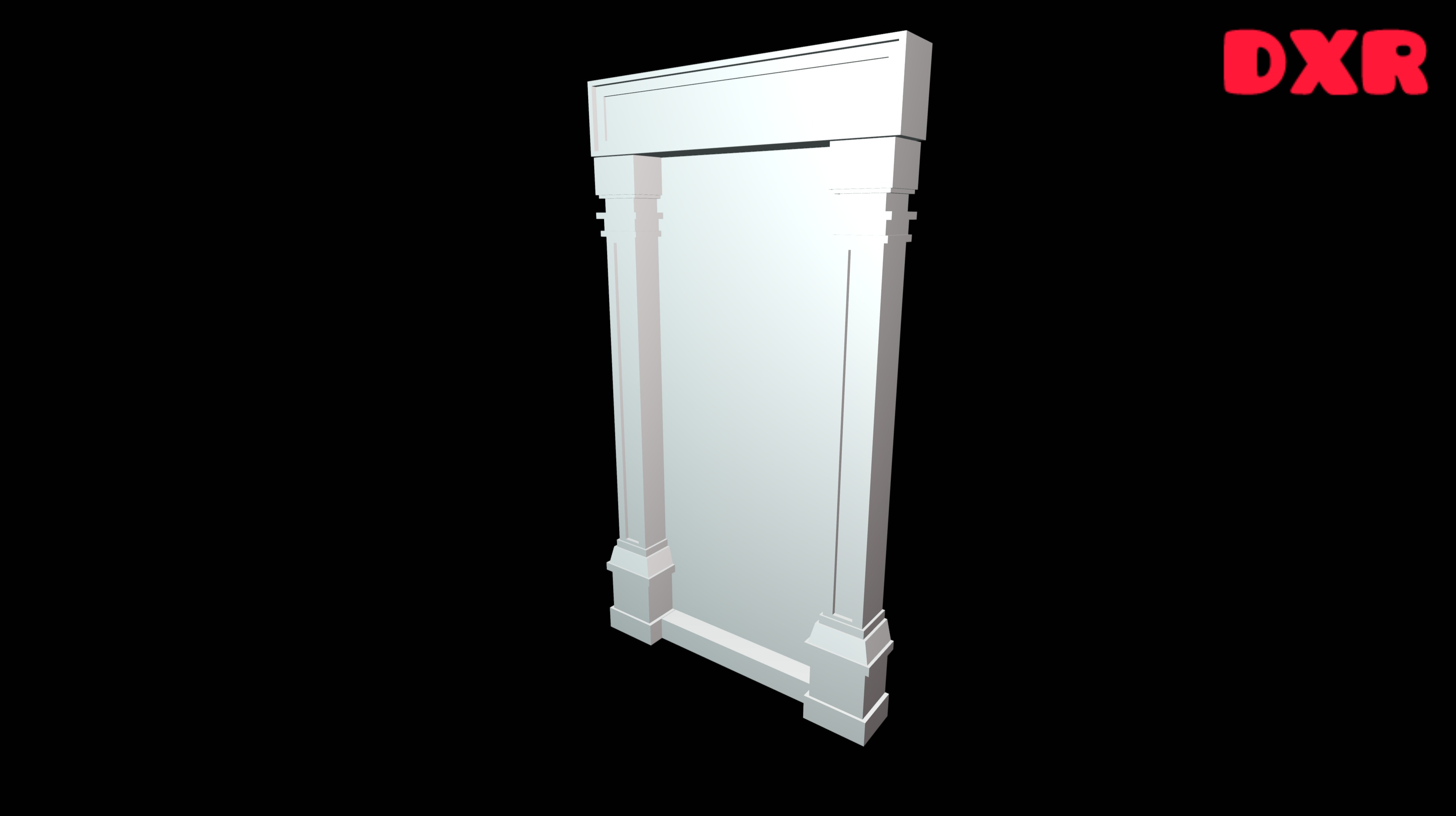  Realistic Wooden Door 3D Model Game-Ready Low-poly 3D model_5