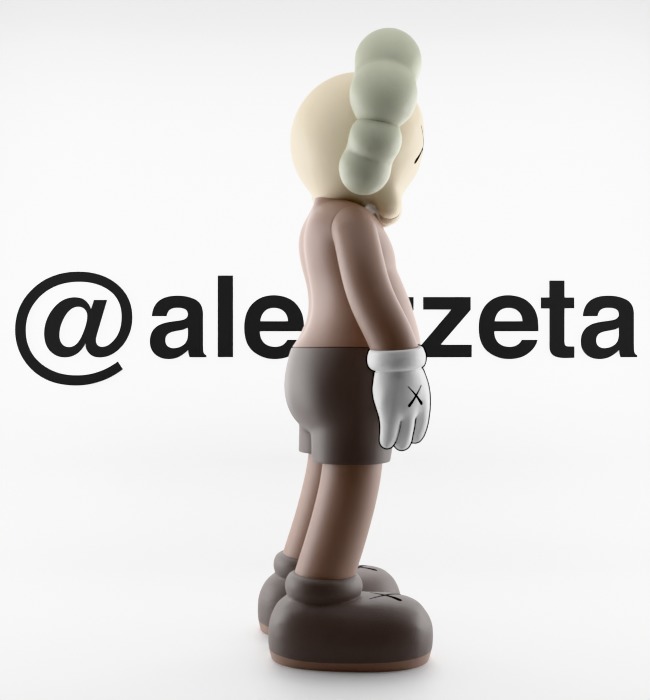 Kaws Companion for Print 3D print model_28