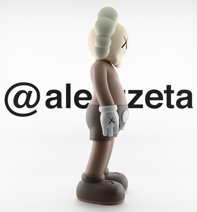 Kaws Companion for Print 3D print model_30