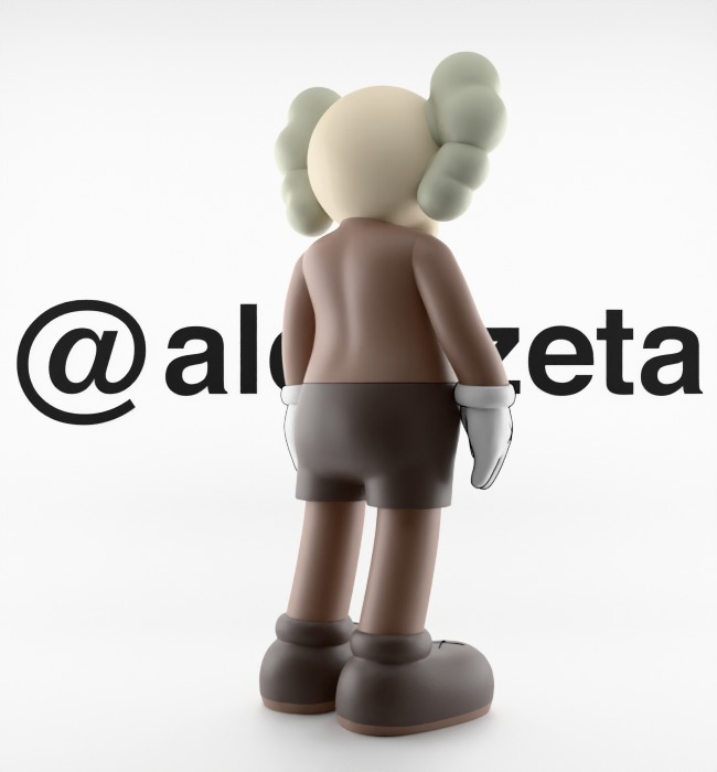Kaws Companion for Print 3D print model_24