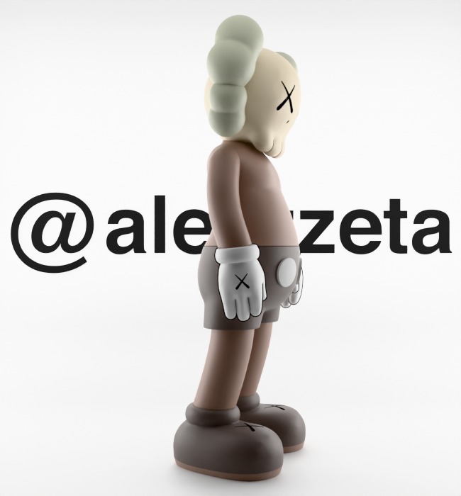 Kaws Companion for Print 3D print model_31