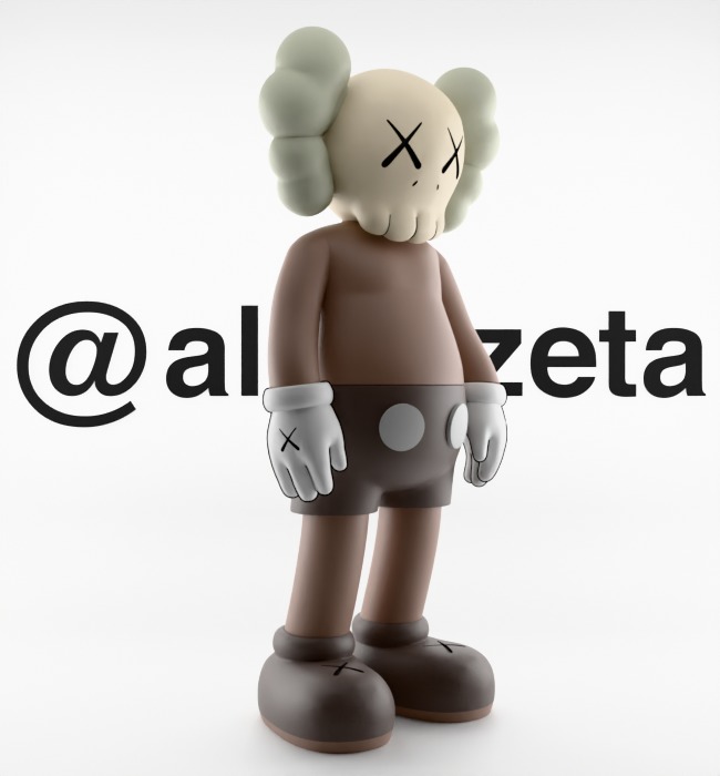 Kaws Companion for Print 3D print model_34