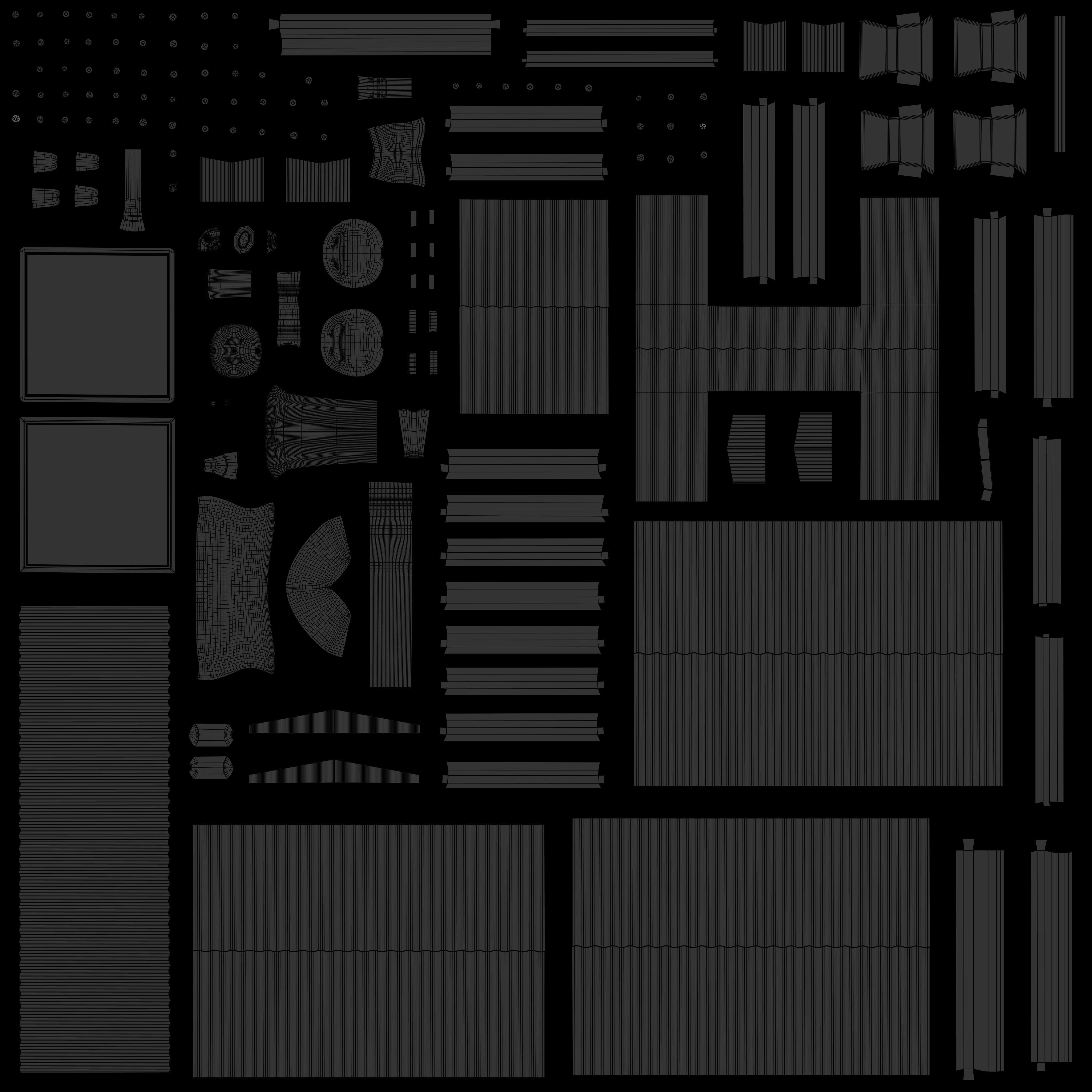 Outhouse Toilet  - Low Poly Low-poly 3D model_10