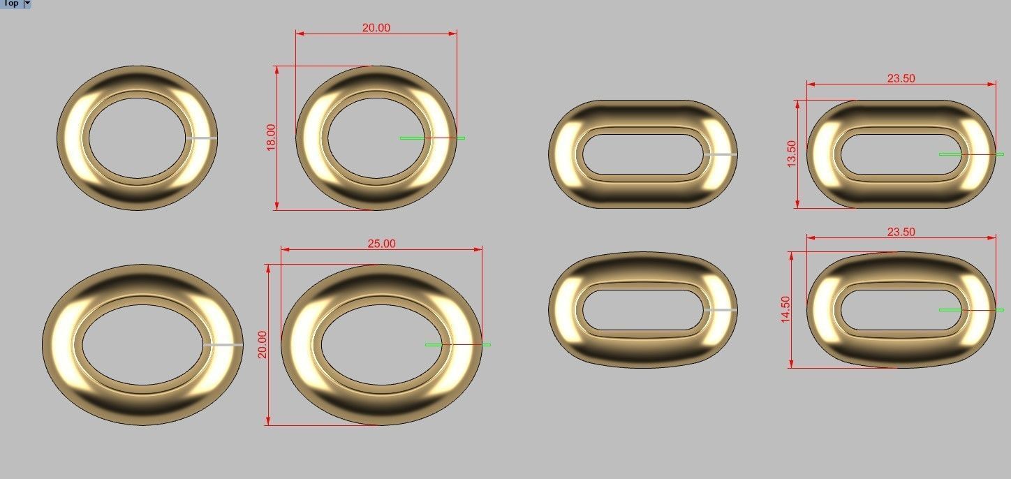 HERMES CHAIN LINK OR NECKLACE 3D print model_7