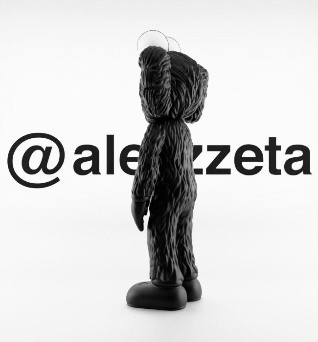 Kaws BFF Best Friend Forever for Print 3D print model_18