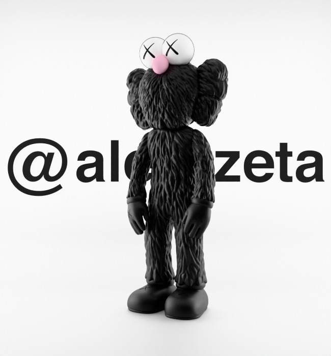 Kaws BFF Best Friend Forever for Print 3D print model_15