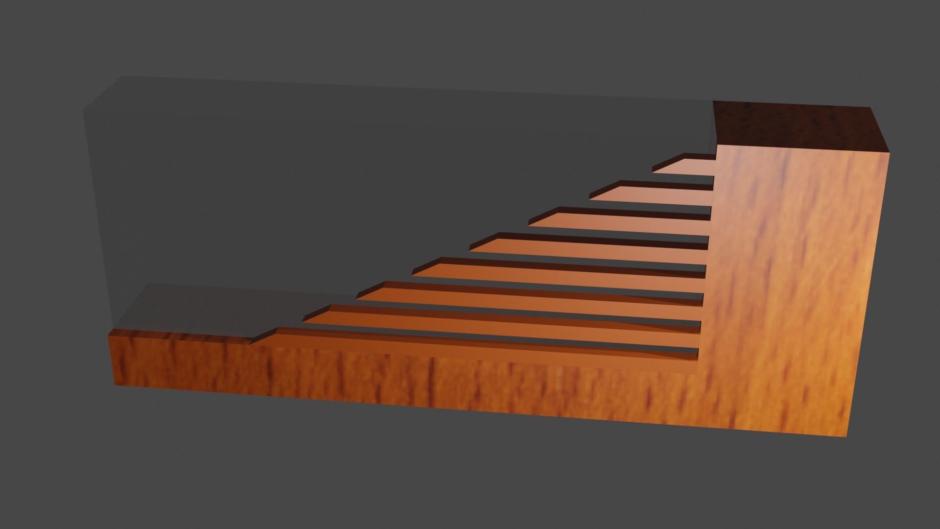 Reception Desk Free 3D model_2