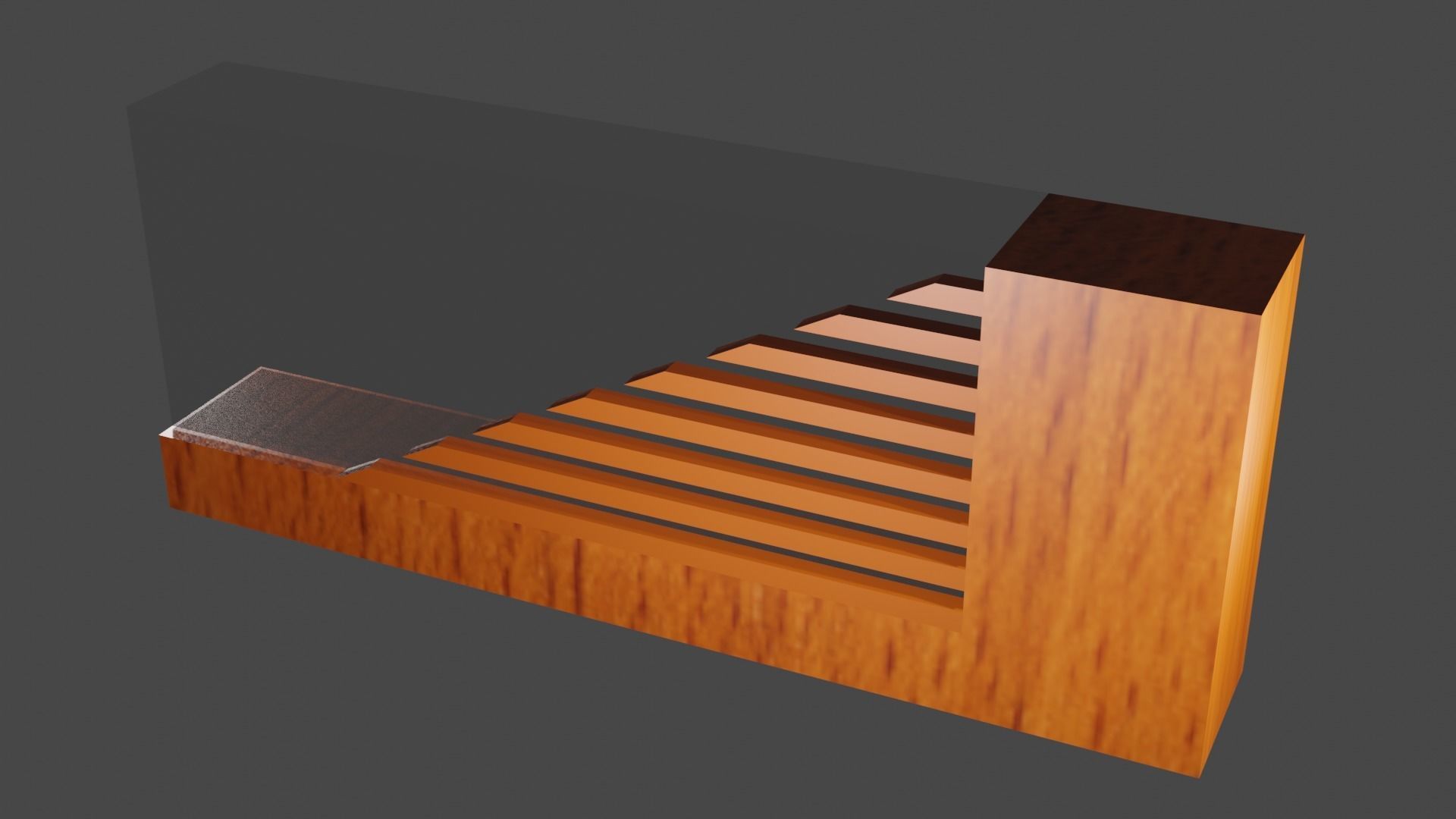 Reception Desk Free 3D model_3