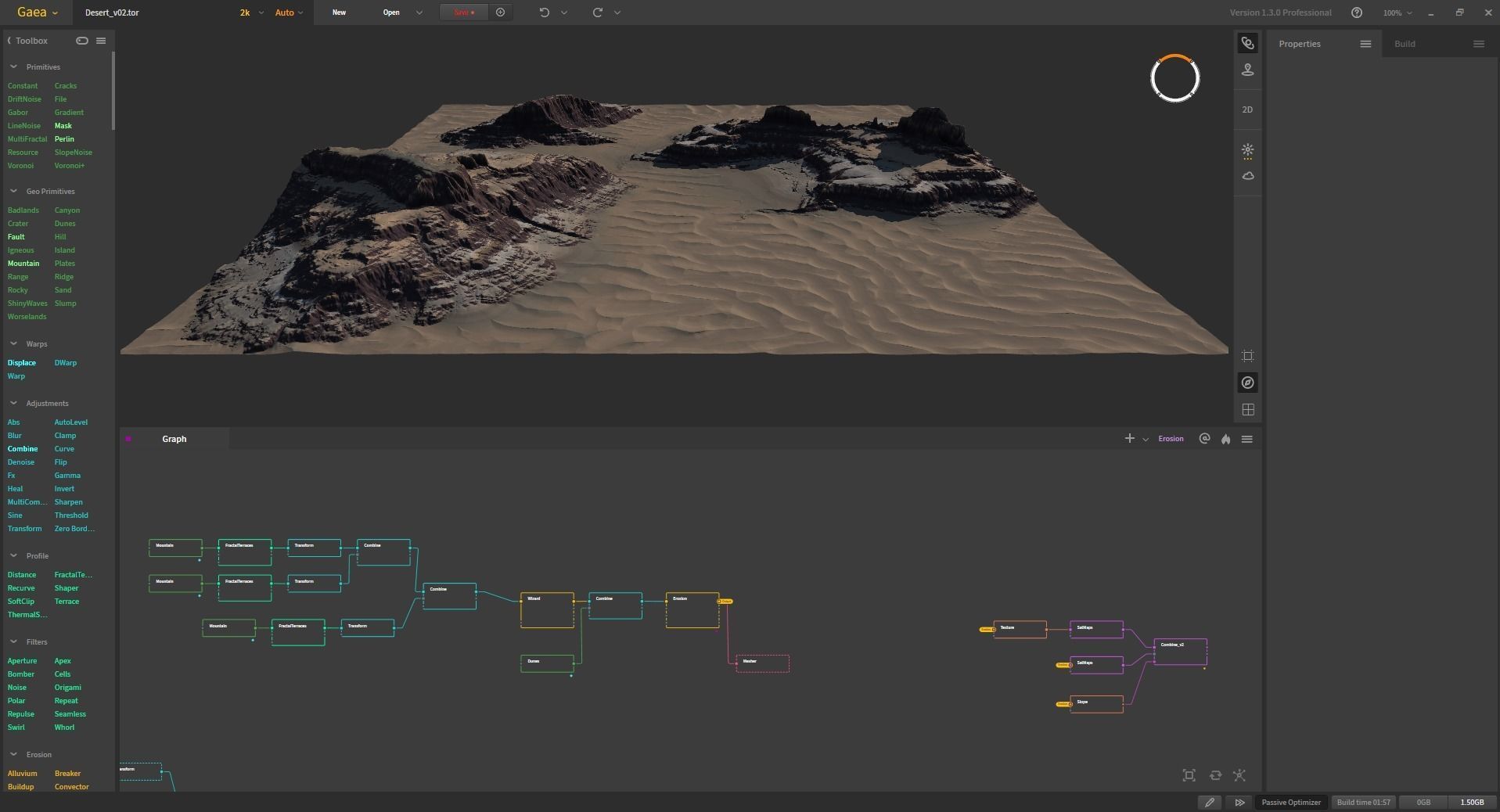 Mountains Cloud 3D model_1