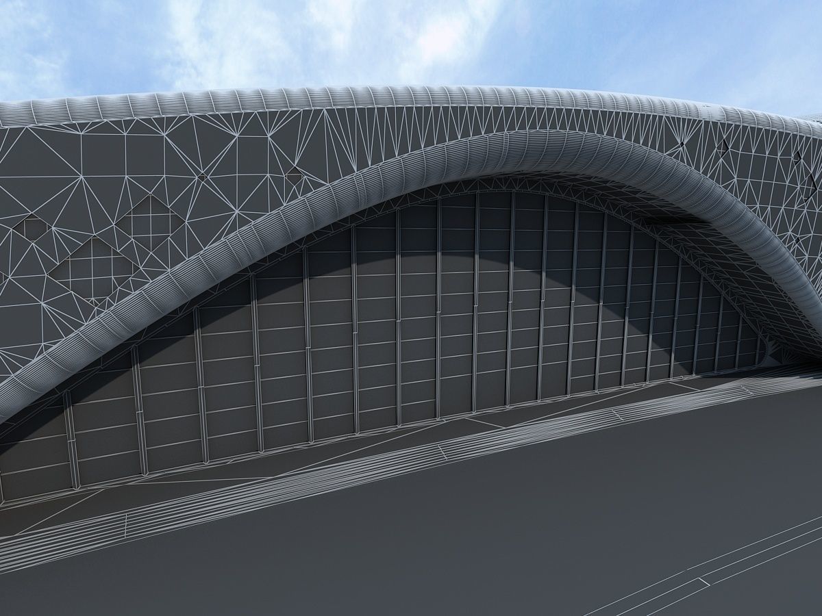 Commercial Center Complex 3D model_22