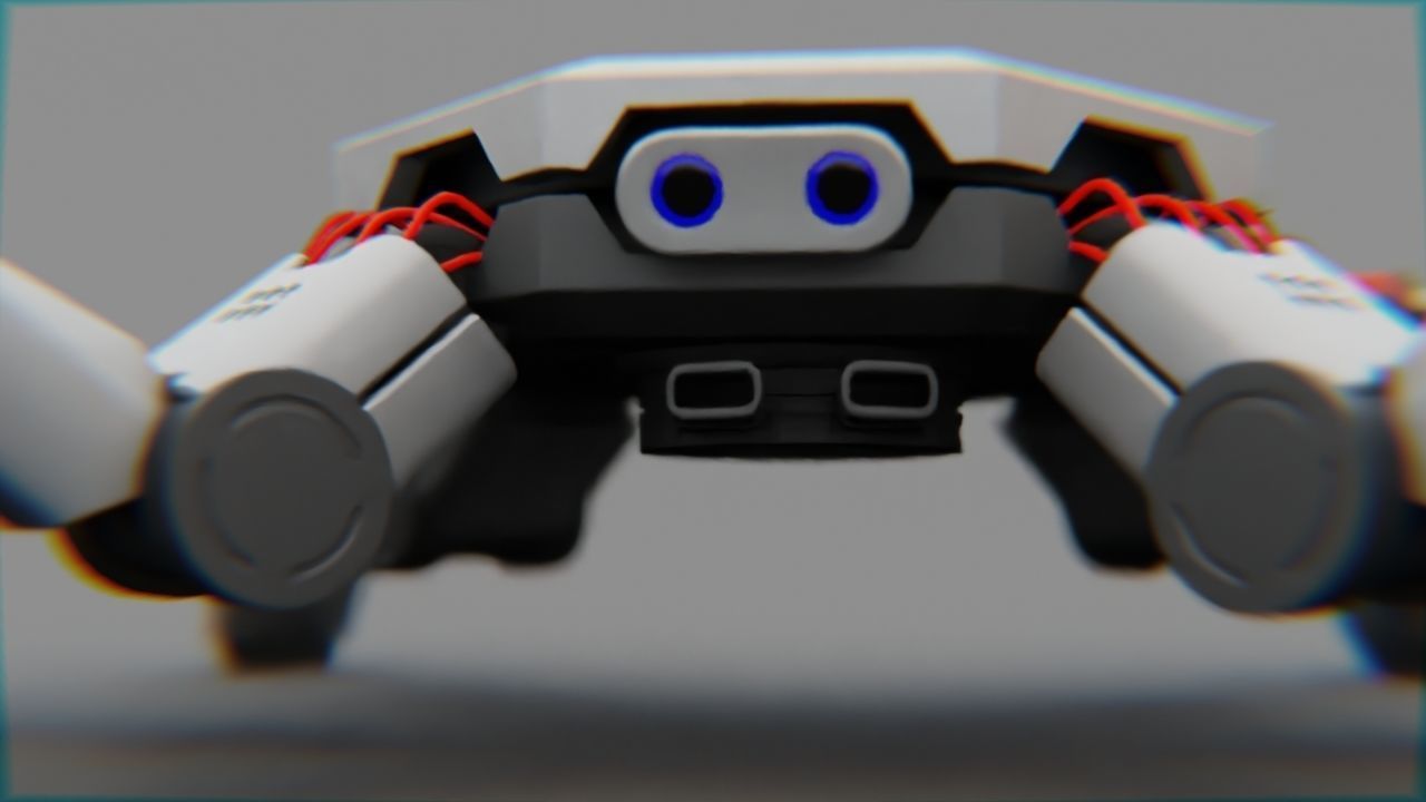 Spider Combat  rigged 3D model_23