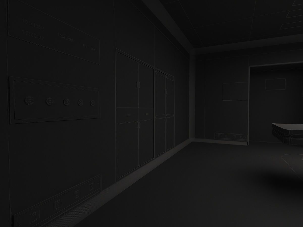 Hospital Operation Room 3D model_21