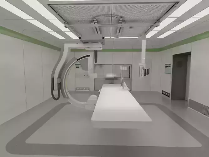 Hospital Operation Room 3D model