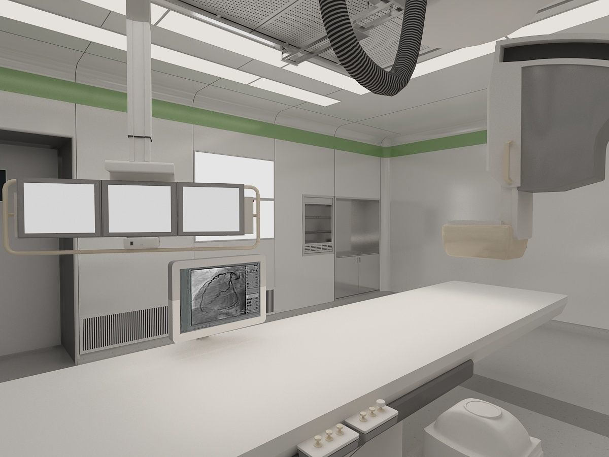 Hospital Operation Room 3D model_6