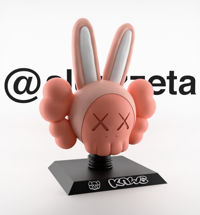 Kaws Accomplice x Bust Accomplice for Print 3D print model_36