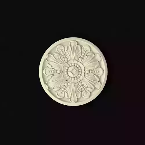 rosette decorative medallion