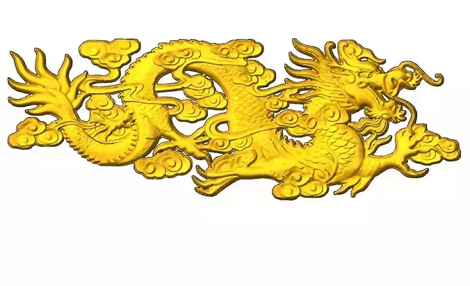 Dragon pendant Reliefs 21