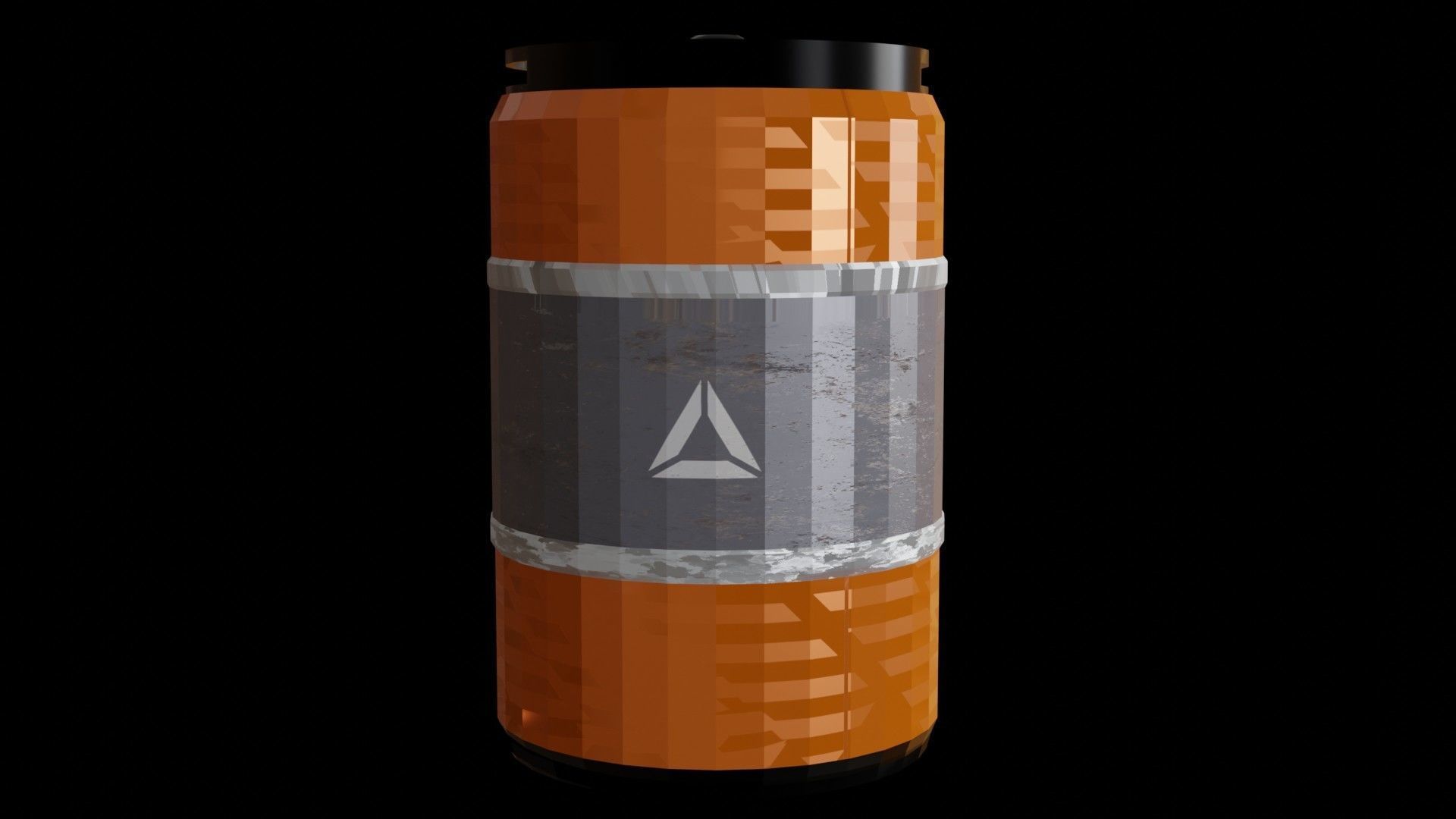 containers pack low poly scifi Low-poly 3D model_5