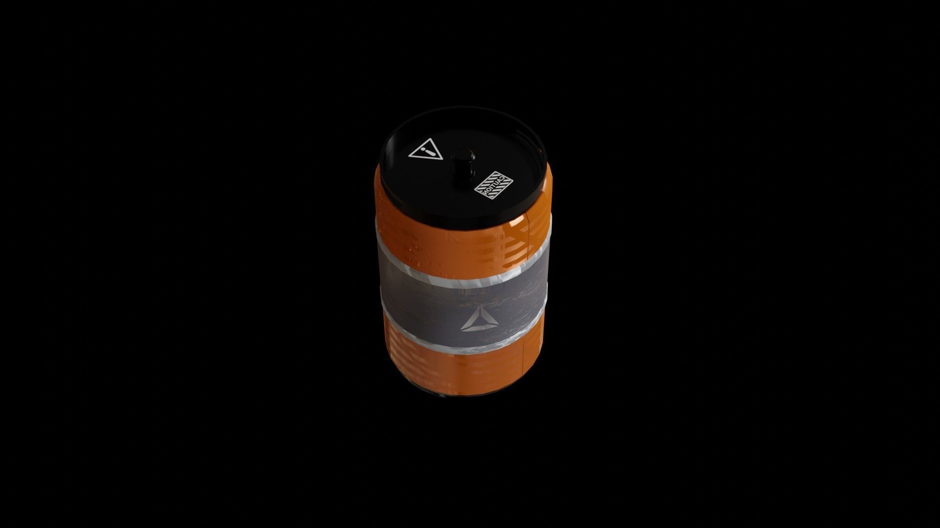 containers pack low poly scifi Low-poly 3D model_6