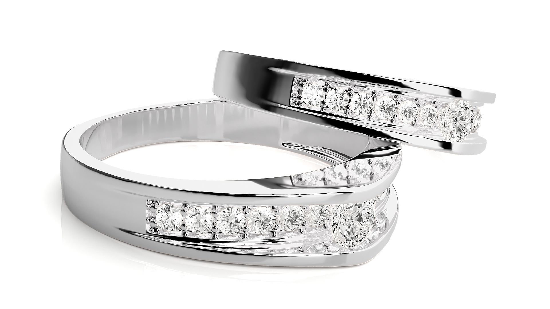 Wedding Band - 1028 3D print model_6