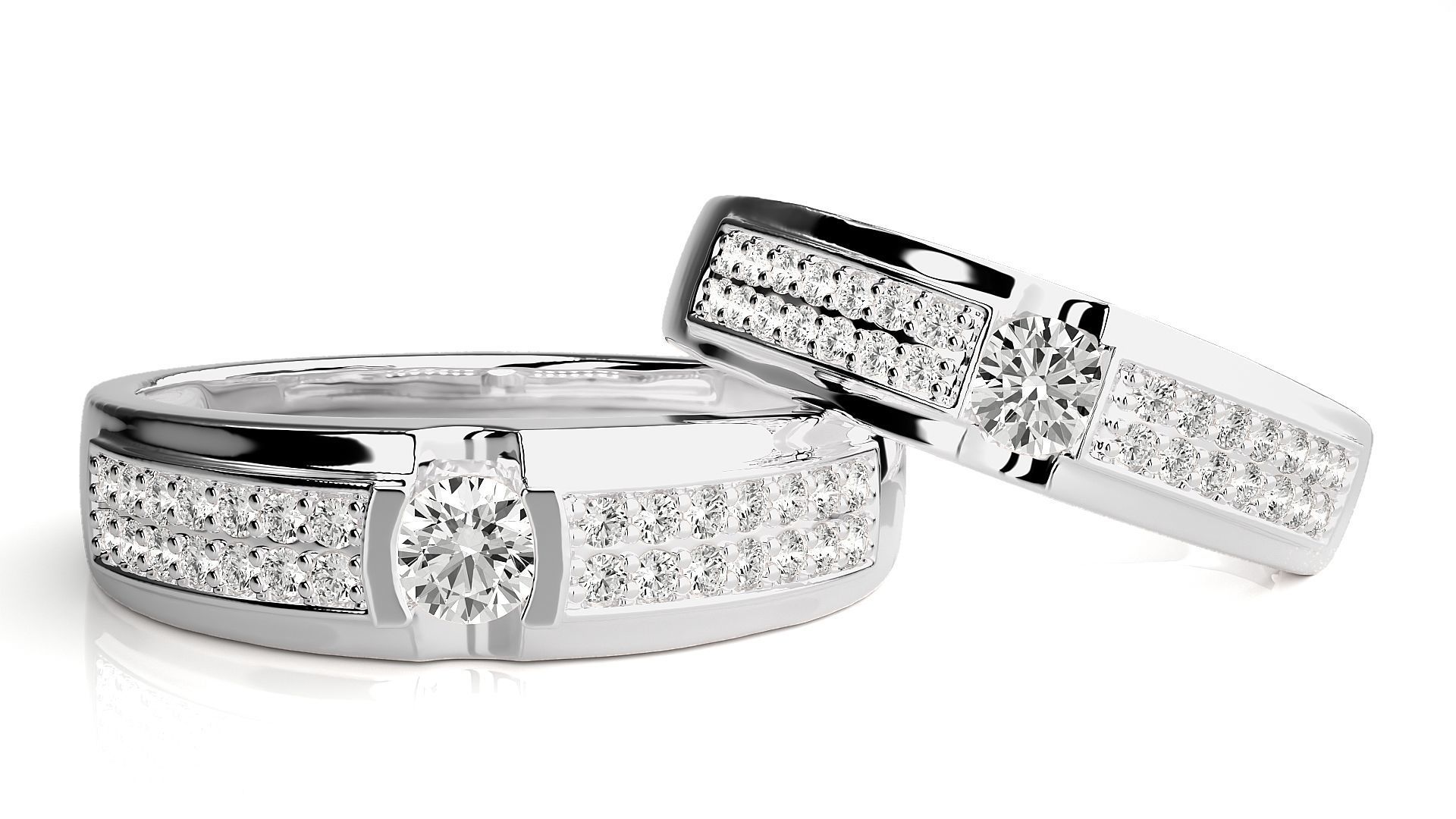 Wedding Band - 1160 3D print model_5