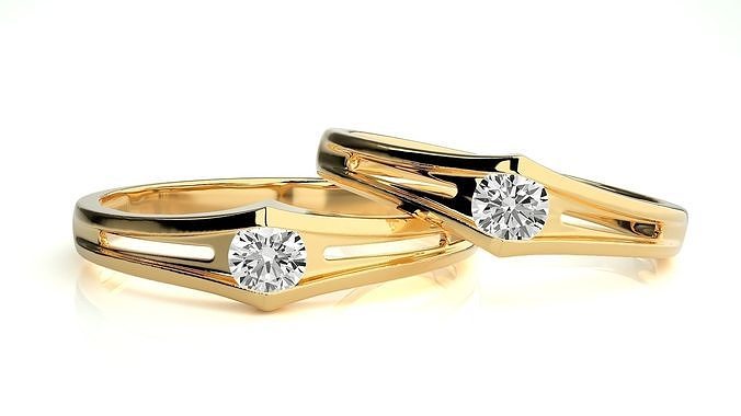 Wedding Band - 918 3D print model