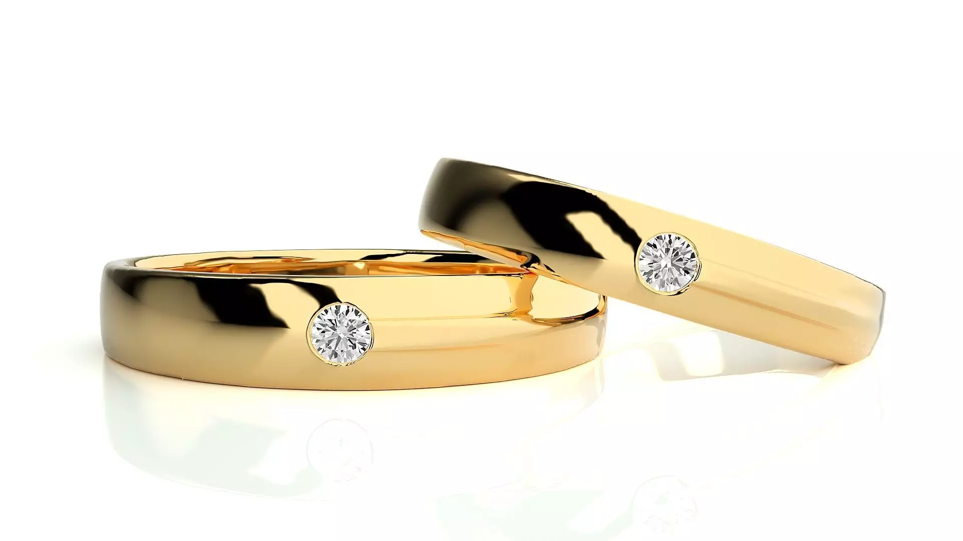 Wedding Band - 950 3D print model