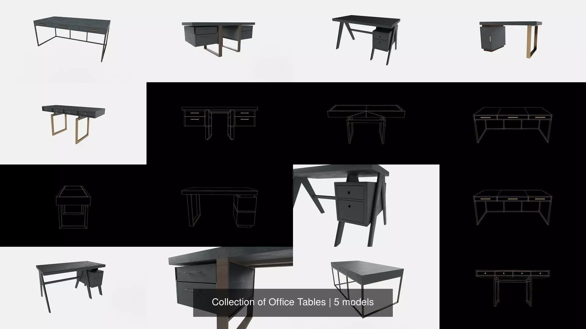 Collection of Office Tables _0
