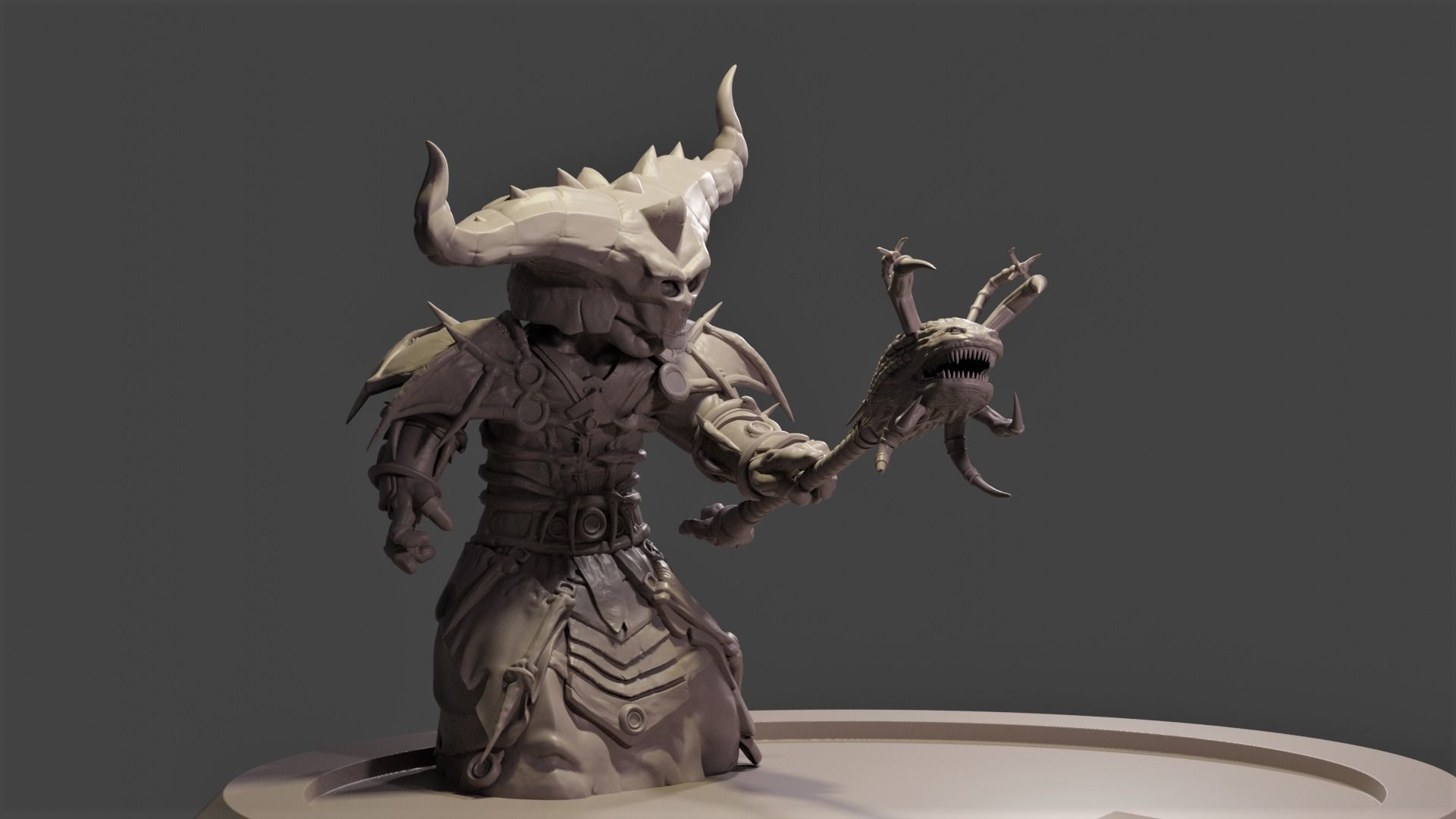 Gnome warlock - Diabolic Raiment - Tier set 21 3D print model_1