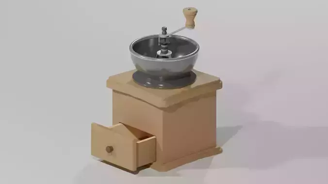 Coffee Grinder 3D Model 3D model