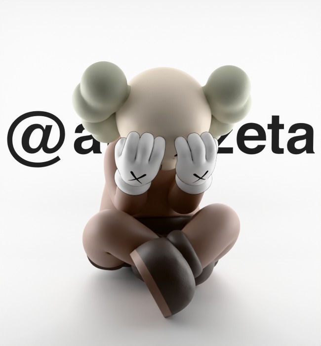 Kaws Separated for Print 3D model 3D printable | CGTrader