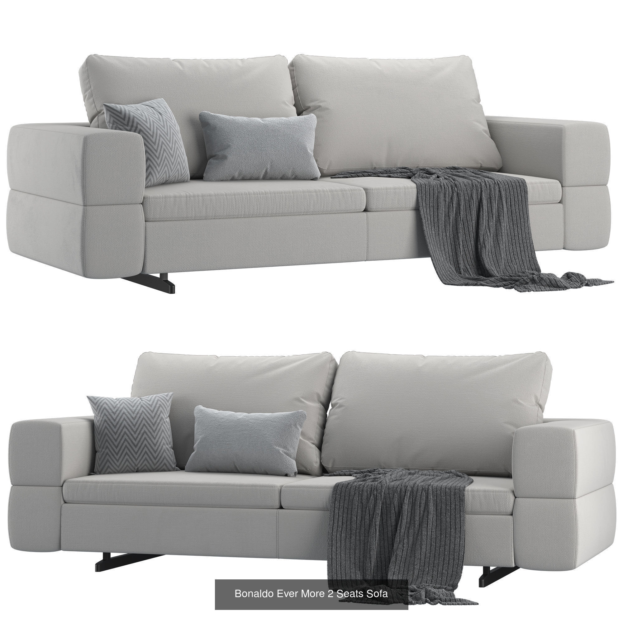 Bed and sofa  10  model 3D Model Collection_5
