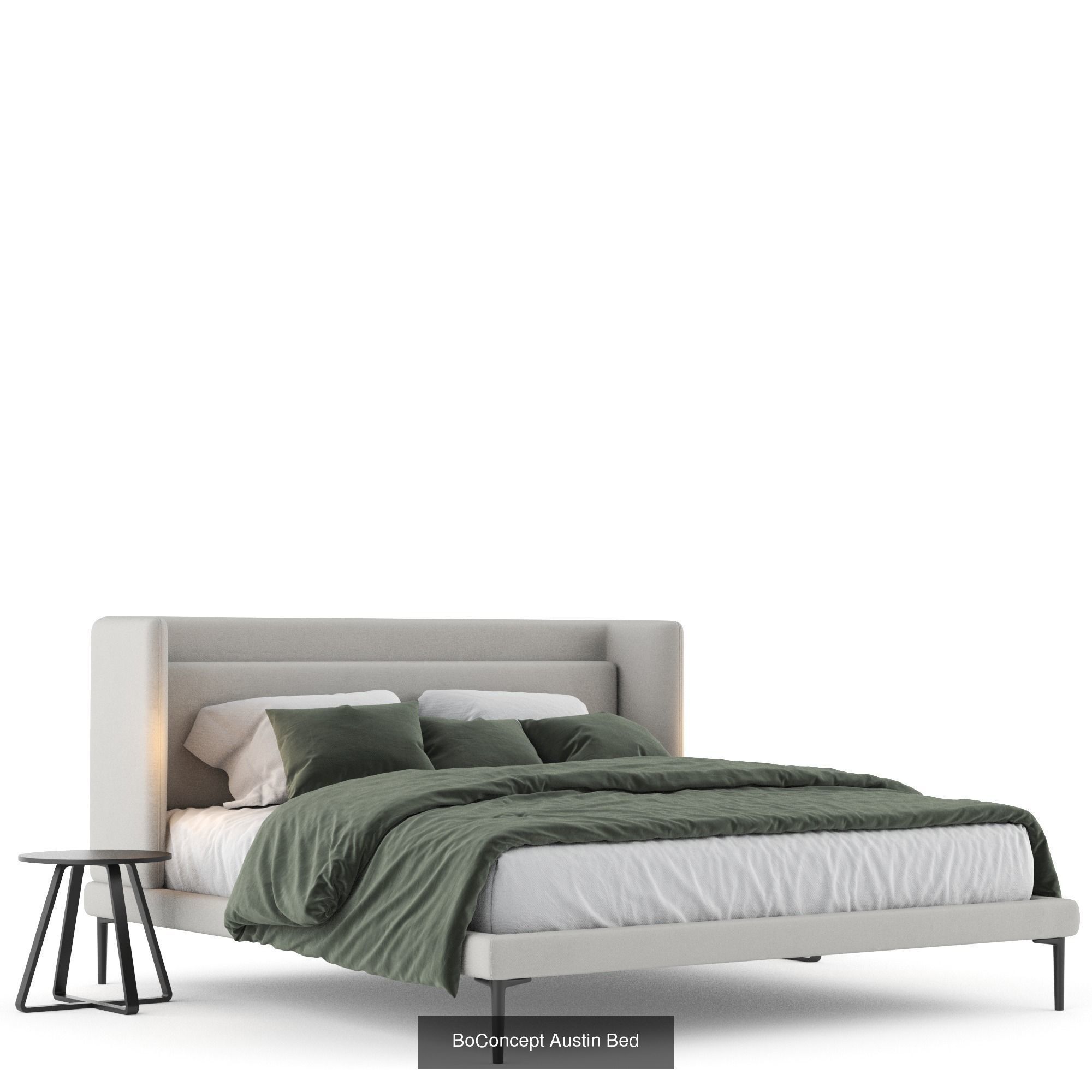 Bed and sofa  10  model 3D Model Collection_8