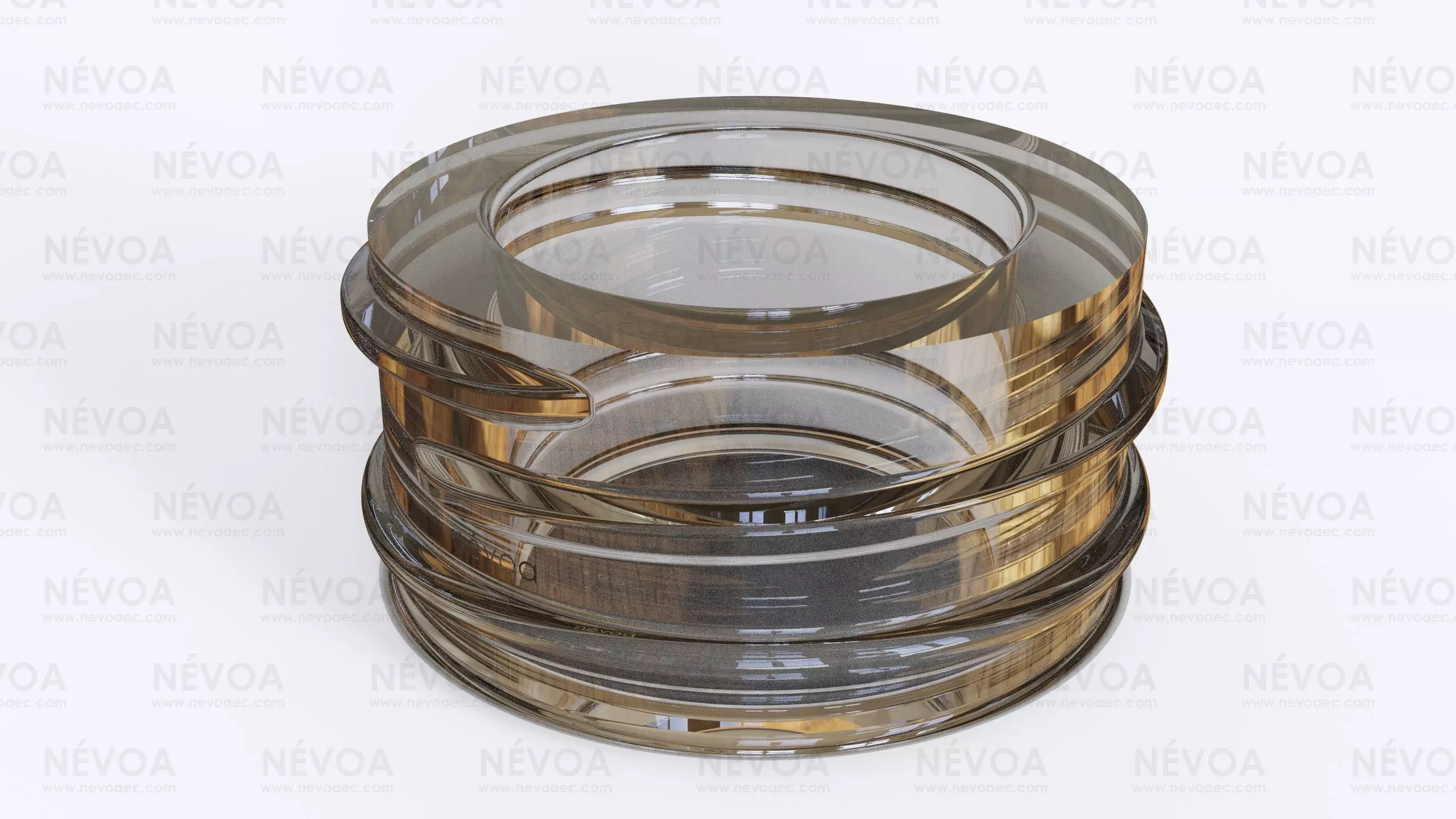 Neck finish - SP 400 - 33 - L - BF - voluntary standard 3D model