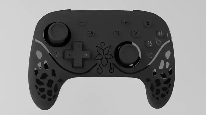 gamepad controller 3D model