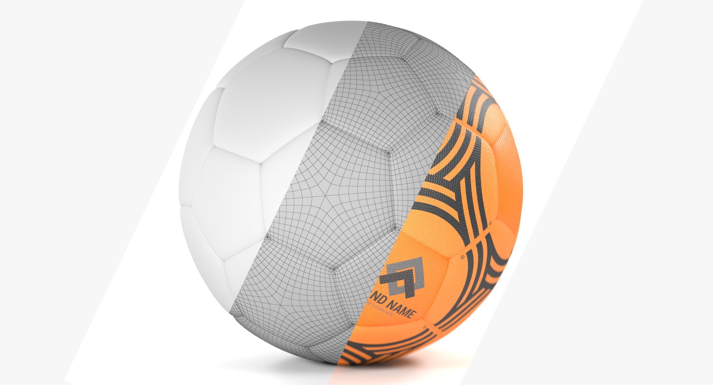 Triple Play Basketball and Soccer Ball 3D Model Collection _10