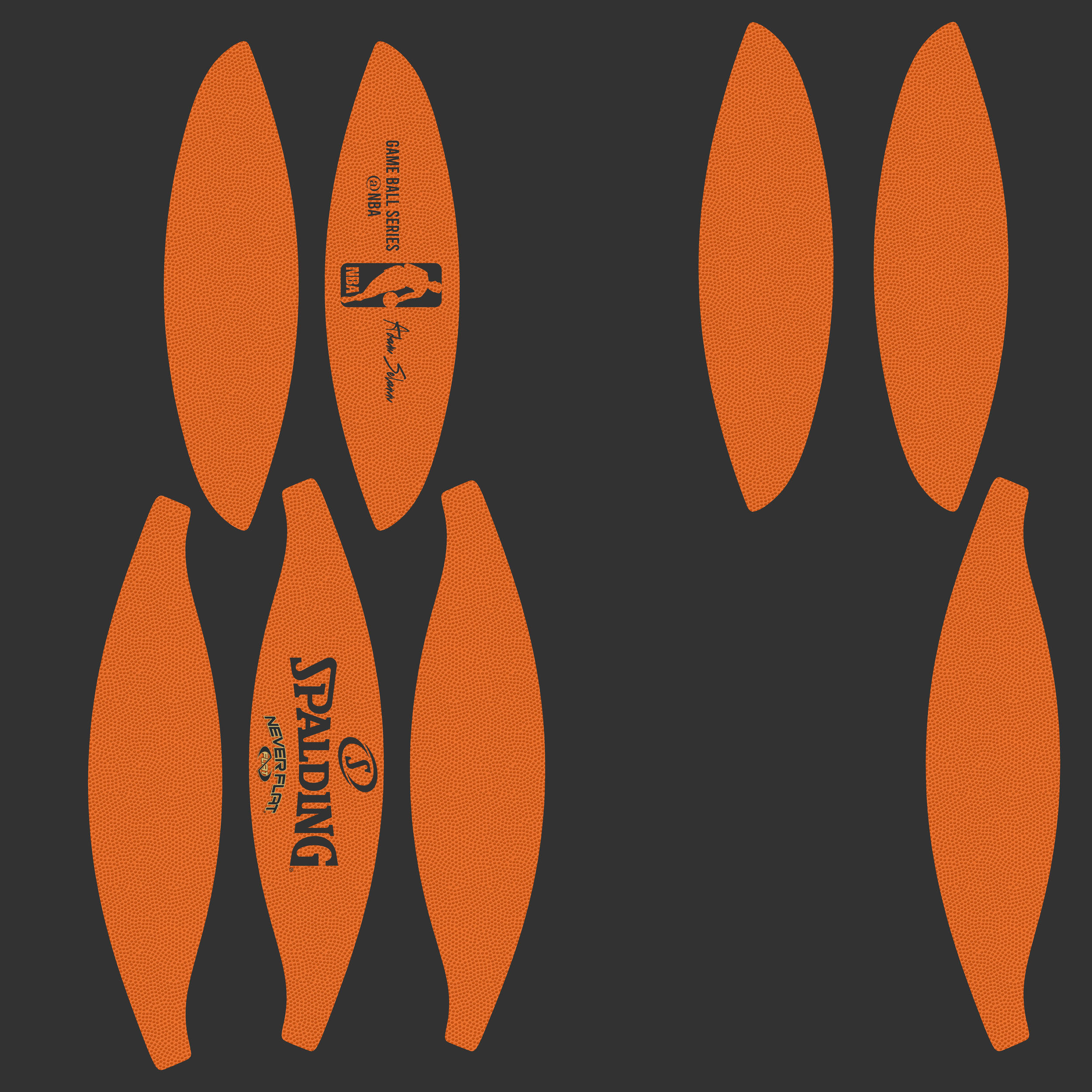 Triple Play Basketball and Soccer Ball 3D Model Collection _17