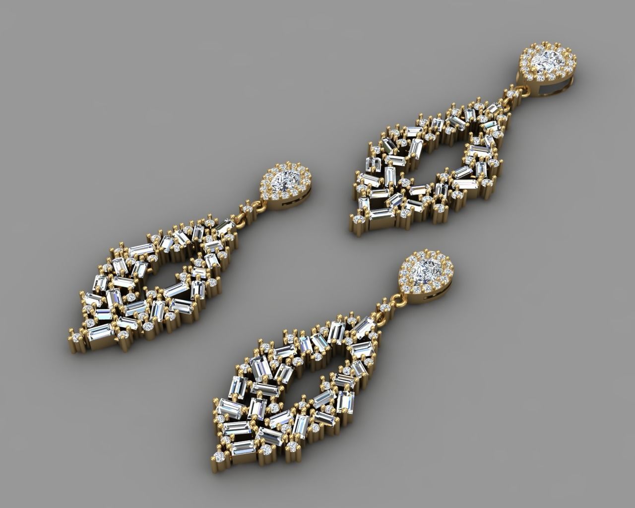 Jewelry Half set 3D print model_13