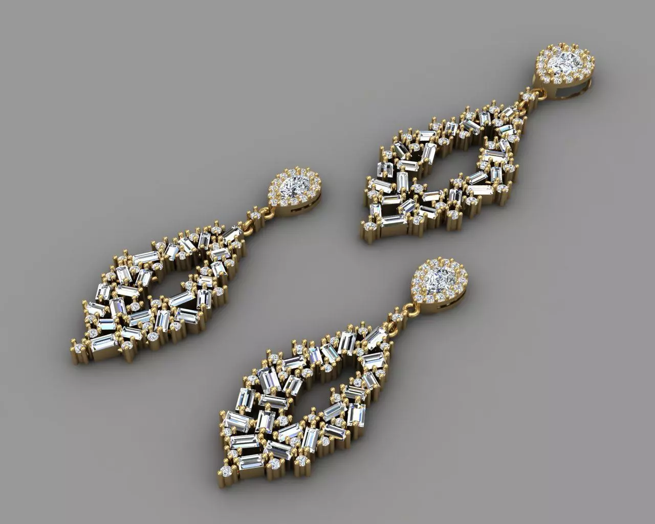 Jewelry Half set 3D print model_0