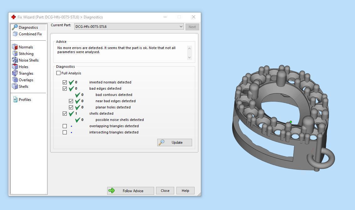 Jewelry Half set 3D print model_4