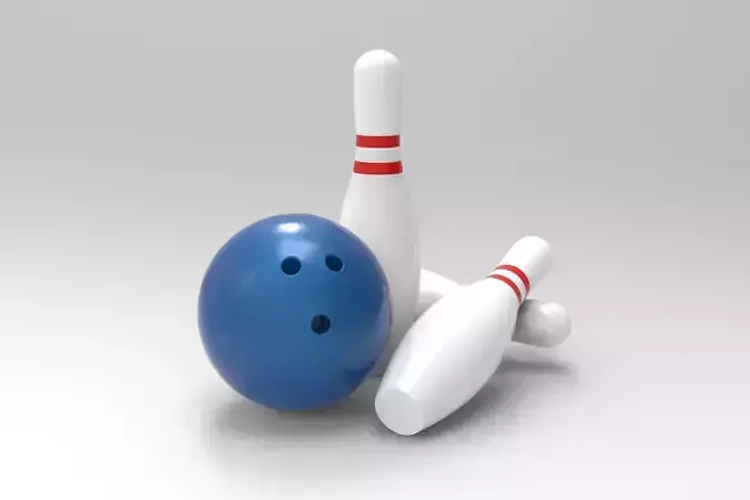 Bowling Set ball and pins