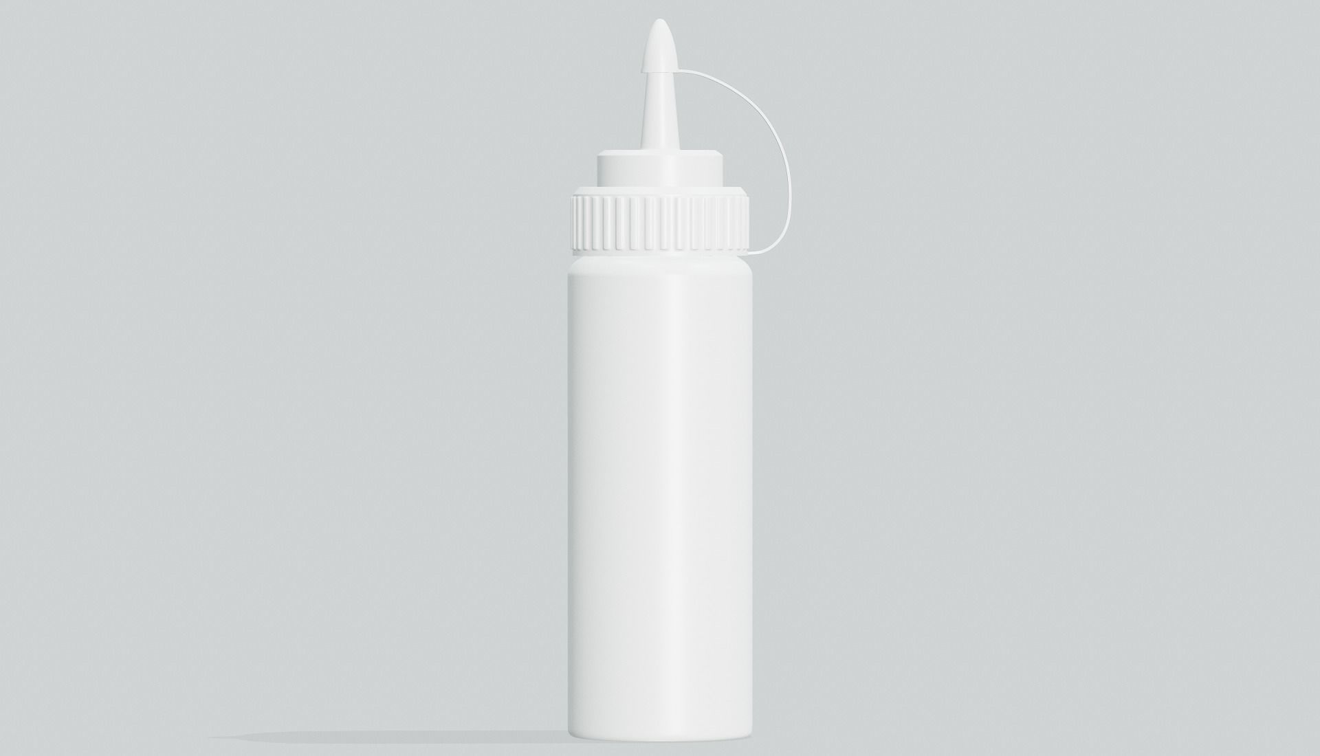 Ketchup Bottle Mock Up 3D model_6